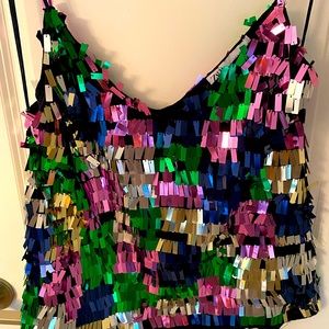 Zara Sequin Tank